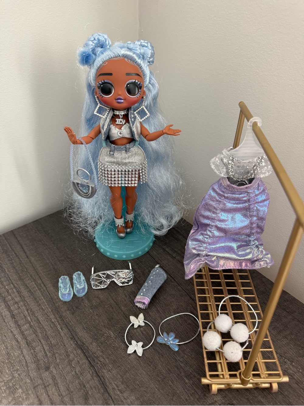 L.O.L. Surprise! OMG Missy Frost Doll + Accessories - Excellent Condition